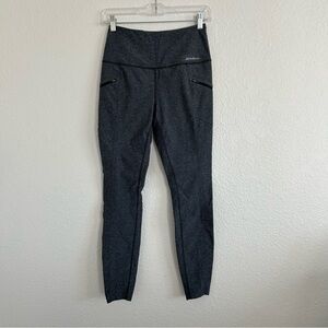 Eddie Bauer Heather Gray High-Waisted Leggings